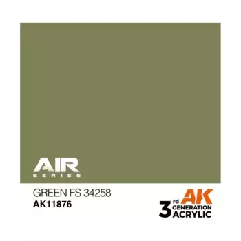 Зеленый ФС 34258, 3rd Gen Acrylic - Air