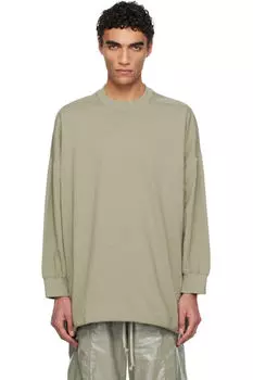 Зеленый Голливуд Tommy LS Толстовка Rick Owens