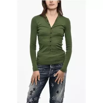 Зеленый хлопковый кардиган Dsquared2, Green