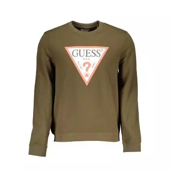 Зеленый хлопковый свитер Guess Shoes