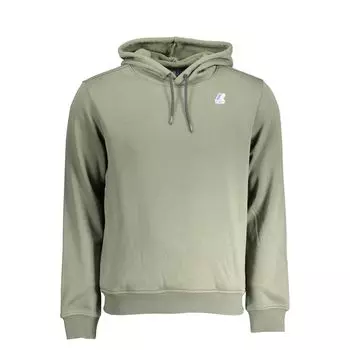 Зеленый хлопковый свитер K-Way