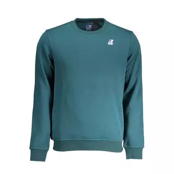 Зеленый хлопковый свитер K-Way