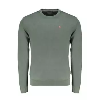 Зеленый хлопковый свитер Napapijri