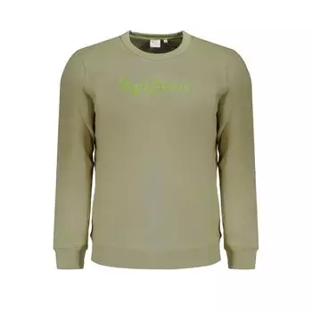 Зеленый хлопковый свитер Pepe Jeans