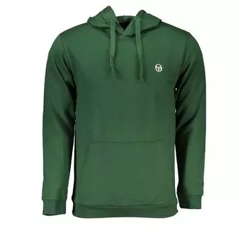 Зеленый хлопковый свитер Sergio Tacchini