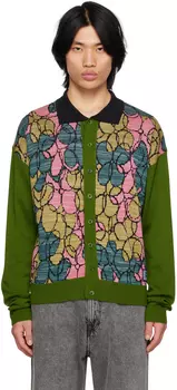 Зеленый кардиган TT Drawings Rassvet