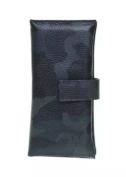 Зеленый мужской кожаный кошелек Carrera