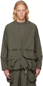 Зеленый пиджак Indux Archival Reinvent