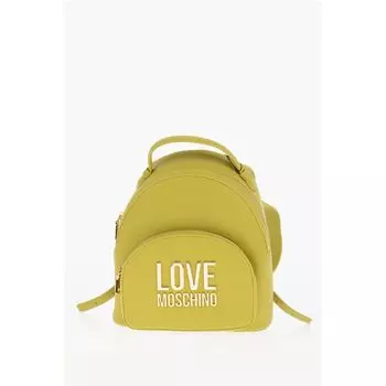 Зеленый полиэтиленовый рюкзак Moschino, Green