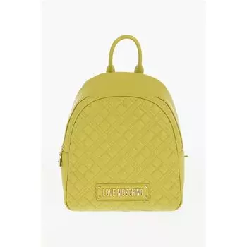 Зеленый полиэтиленовый рюкзак Moschino, Green