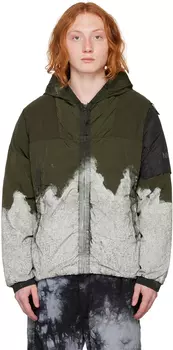 Зеленый пуховик Joys NEMEN