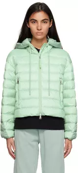 Зеленый пуховик Sylans Moncler