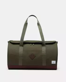 Зеленый рюкзак Heritage Duffle Herschel, темно-зеленый