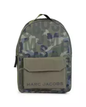 Зеленый рюкзак из полиэстера для девочки Marc Jacobs