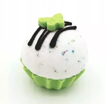 Зеленый сад, Бомбочка для ванны, Шоколадный маффин, зеленый, Green Garden