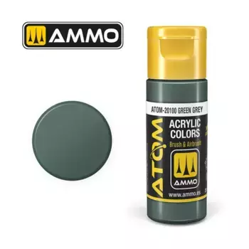 Зеленый Серый, ATOM Acrylic Paints