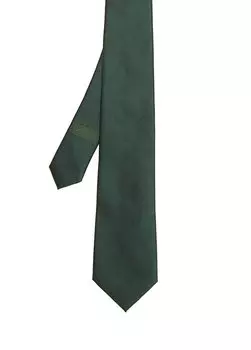Зеленый шелковый галстук Canali