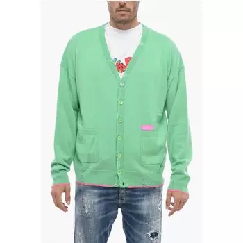 Зеленый шерстяной свитер Dsquared2, Green