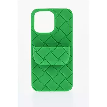 Зеленый синтетический чехол для телефона Bottega Veneta, Green