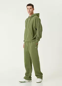 Зеленый спортивный костюм с логотипом Off-White, хаки