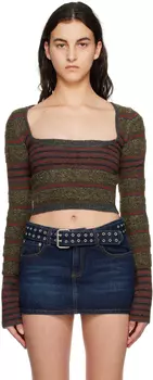 Зеленый свитер Dolcezza Danielle Guizio