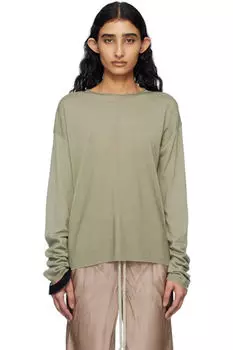 Зеленый свитер Hollywood Pull Rick Owens