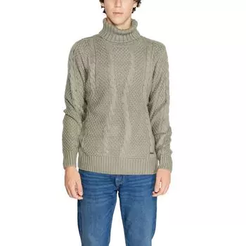 Зеленый свитер из полиэстера Gianni Lupo