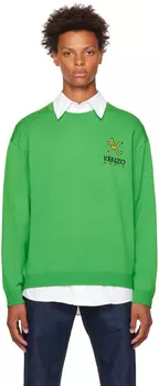 Зеленый - Свитер Kenzo Paris Tiger Tail K