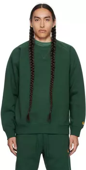 Зеленый свитшот Chase Discovery Carhartt Work In Progress