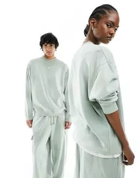 Зеленый свитшот унисекс Coord ASOS DESIGN
