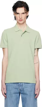 Зеленый теннисный пике-поло TOM FORD