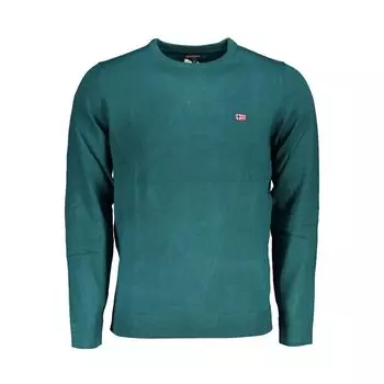 Зеленый тканевый свитер Geographical Norway