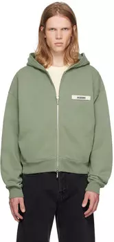 Зеленый Толстовка La Casa 'Le Gros Grain zippe' JACQUEMUS