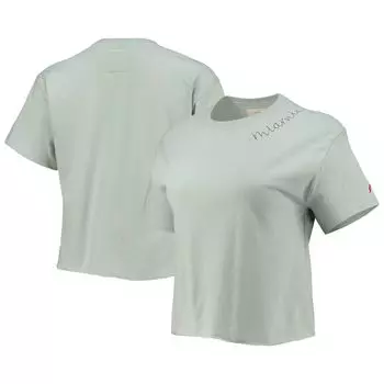 Зеленый укороченный топ для студенческой лиги Miami Hurricanes Chain Stitch Clothesline
