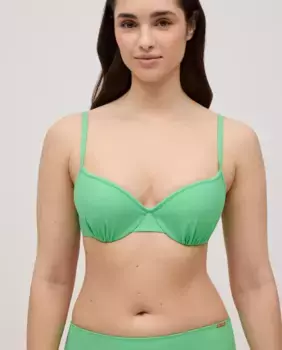 Зеленый верх бикини на косточках Ysabel Mora, зеленый