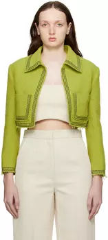 Зеленый Жакет Тара Желтый Recto