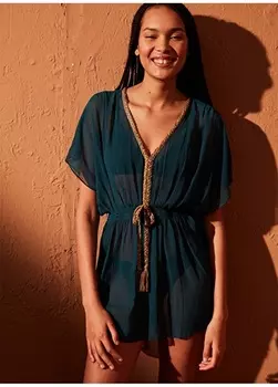 Зеленый женский кафтан Penti