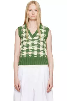 Зеленый жилет Хайди YMC