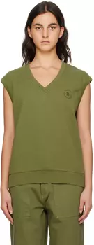 Зеленый жилет со львом Palmes