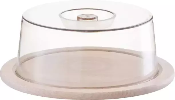 Zeller Present сырный купол, (набор, 2 шт.), с капюшоном 23 см + высота 8 см, цвет natur/transparent