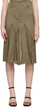 Зелёная юбка-миди Anita Miaou