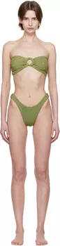 Зелёный Глория Бикини Hunza G