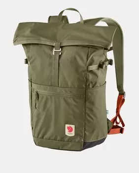 Зелёный складной рюкзак унисекс Fjllrven High Coast из переработанного нейлона Fjllrven, зеленый