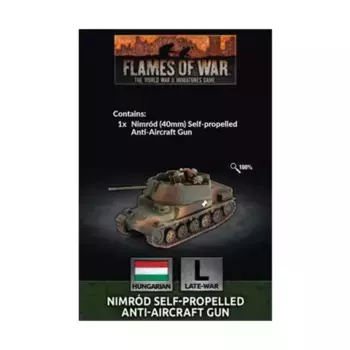 Зенитная самоходная артиллерийская установка «Нимрод», Flames of War - WWII - Hungarian - Tanks