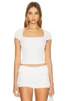 Зера топ Guizio, белый