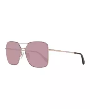 Зеркальные солнцезащитные очки из розового золота Web Eyewear, розовый
