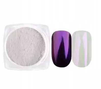Зеркальный эффект пыльцы Украшение ногтей №5, Inna marka