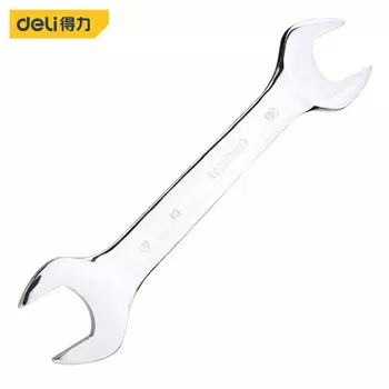 Зеркальный двусторонний ключ Deli 36x41 Двусторонний ключ DL33328