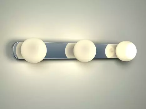 Зеркальный светильник, хром G9, до 40 Вт, 230 В, 3 лампы, металлическое стекло, светильник для ванной комнаты, зеркальный светильник для ванной комнаты, кухни, настенный светильник, освещение столовой, прихожей, шаровой светильник Nowodvorski, серебро