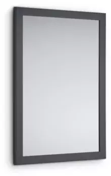 ЗЕРКАЛА И ДРУГОЕ декоративное зеркало "КИМ", (1 шт.), настенное зеркало MIRRORS AND MORE 48х68х1,6 см, цвет anthrazit